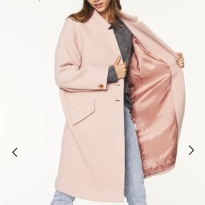BA&SH Boris Coat in Pink - Sz 2 (Medium)
